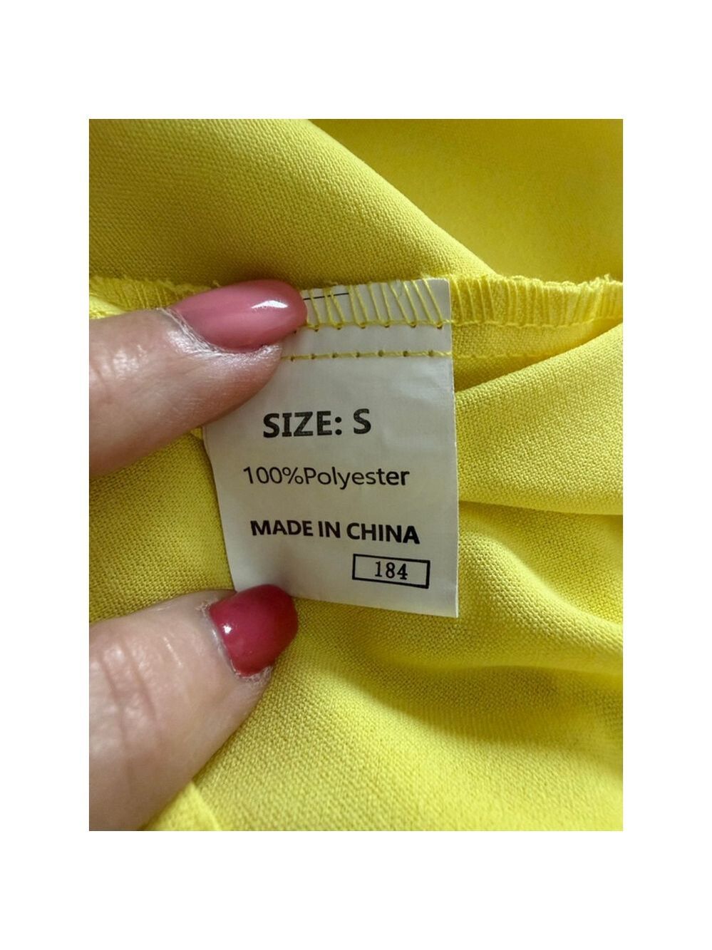 DOKOTOO Yellow Tiered Romper S - Picture 9 of 9